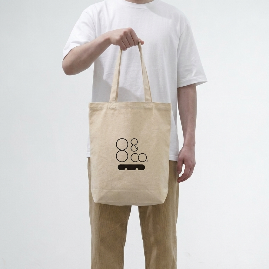 オーガニックコットン  トートバッグ